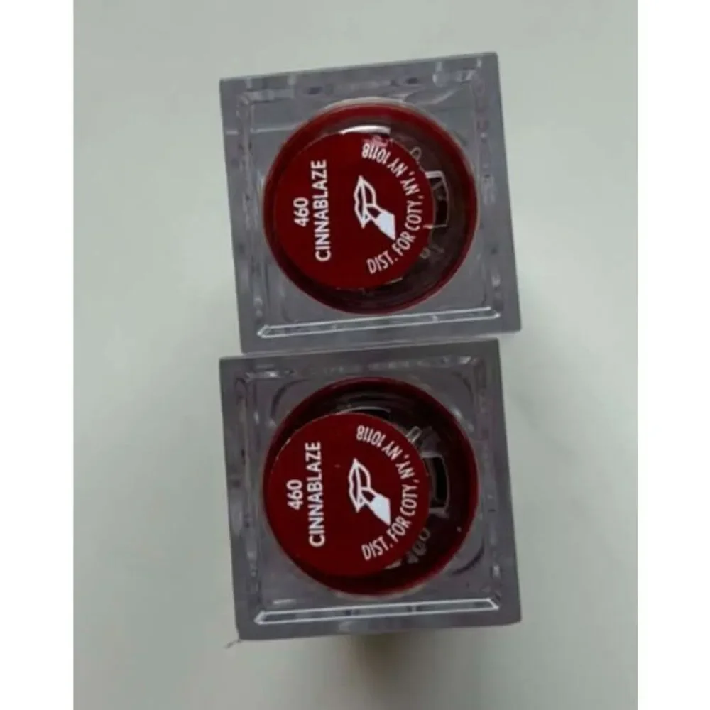 Covergirl Clean Lip Lipstick 460 Cinnablaze Lot of 2